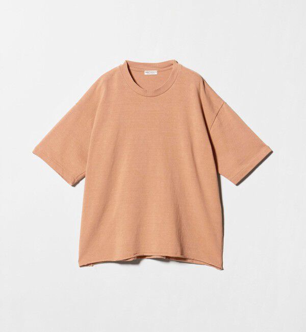 BEAUTY&YOUTH UNITED ARROWS「ネップ コットン カットオフ クロップド Tシャツ」|Tシャツ・カットソー|