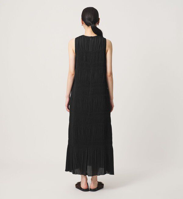 BEAUTY&YOUTH UNITED ARROWS「プリーツ アメリカンスリーブ ワンピース ウォッシャブル」|ワンピース|