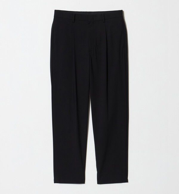 BEAUTY&YOUTH UNITED ARROWS「クール 1プリーツ テーパード スラックス NO.7 接触冷感 ヨコストレッチ」|チノ|