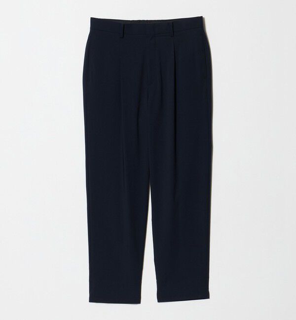 BEAUTY&YOUTH UNITED ARROWS「クール 1プリーツ テーパード スラックス NO.7 接触冷感 ヨコストレッチ」|チノ|