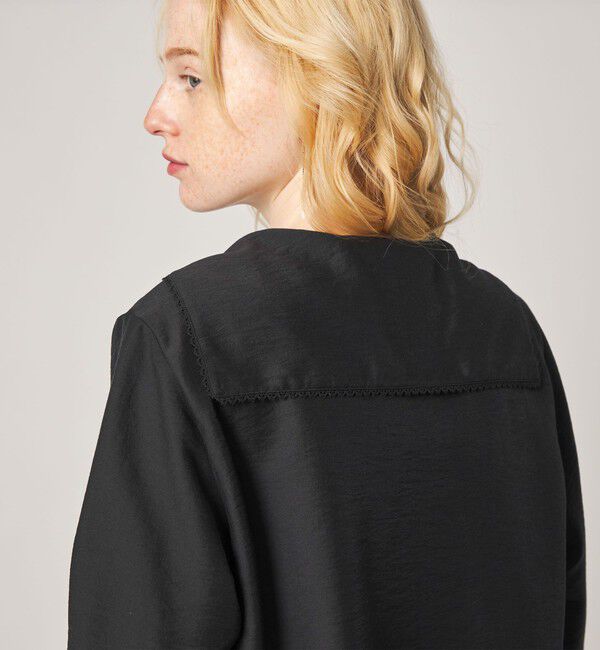 STEVEN ALAN「＜Steven Alan＞レース セーラーカラー ブラウス」|シャツ・ブラウス|