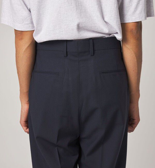 STEVEN ALAN「＜Steven Alan＞ ライト ウール トロピカル イン ツープリーツ ドレス トラウザーズ II」|スラックス|
