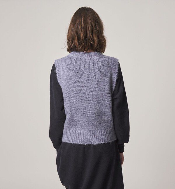 STEVEN ALAN「＜Steven Alan＞ウール モヘヤ ナイロン ダブルボタン ベスト」|ベスト・ジレ|