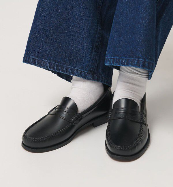 BEAUTY&YOUTH UNITED ARROWS「【別注】＜ARTESANOS＞レザー ベーシック ローファー」|ローファー|BLACK