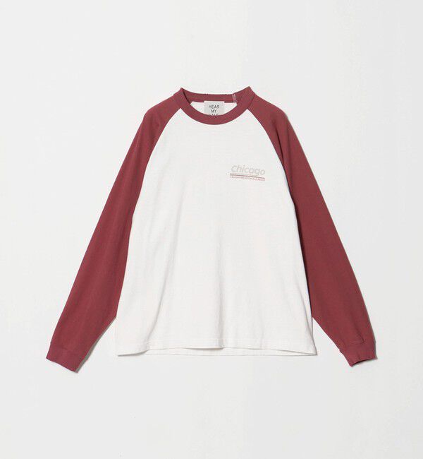 BEAUTY&YOUTH UNITED ARROWS「【別注】＜HEAR MY NAME＞ラグラン ロングスリーブ Tシャツ」|Tシャツ・カットソー|
