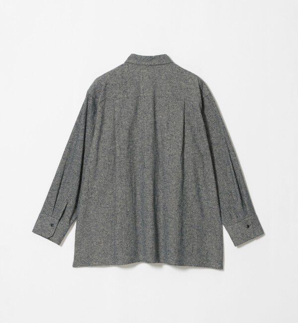BEAUTY&YOUTH UNITED ARROWS「麻コットン フランネル レギュラーカラー シャツ」|シャツ・ブラウス|