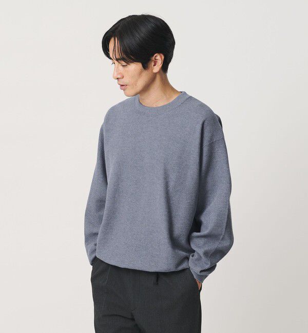 BEAUTY&YOUTH UNITED ARROWS「メランジ ワッフル バルーン カットソー」|Tシャツ・カットソー|ROYAL