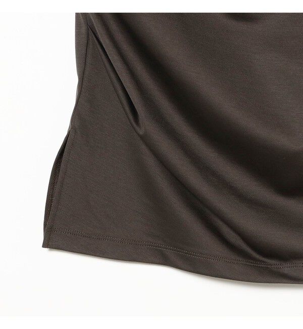 Demi-Luxe BEAMS 「アシンメトリー ドレープ プルオーバー」|Tシャツ・カットソー|