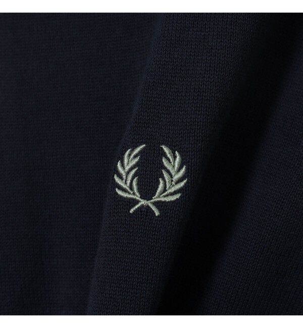 BEAMS「BEAMS｜【別注】FRED PERRY / Half-Zip Knit Polo｜ポロシャツ ｜ハーフジップ｜水洗い可」|ポロシャツ|