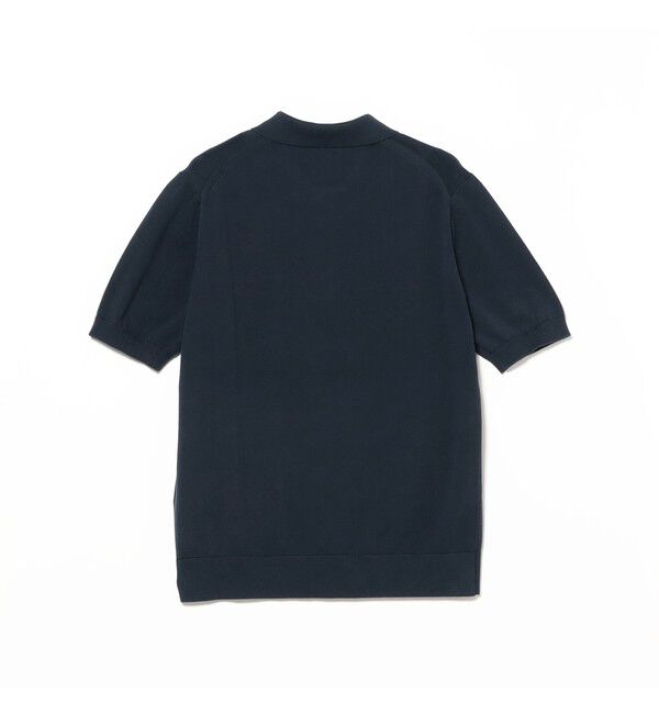 BEAMS「BEAMS｜【別注】FRED PERRY / Half-Zip Knit Polo｜ポロシャツ ｜ハーフジップ｜水洗い可」|ポロシャツ|
