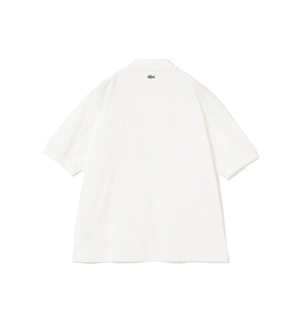 BEAMS「BEAMS｜【別注】LACOSTE / ヘビーカノコ ポロシャツ｜50周年 別注アイテム｜ヘビーカノコ素材｜水洗い可」|ポロシャツ|