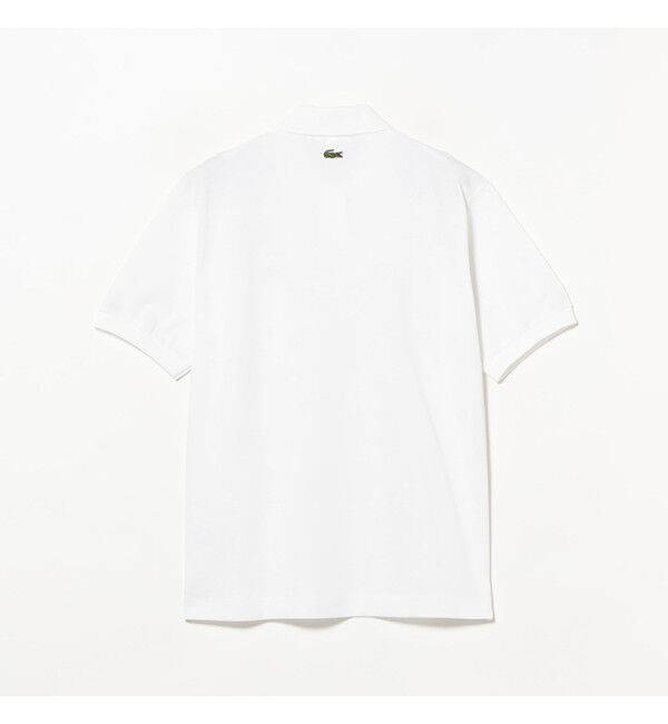 BEAMS「BEAMS｜【別注】LACOSTE / ヘビーカノコ ポロシャツ｜50周年 別注アイテム｜ヘビーカノコ素材｜水洗い可」|ポロシャツ|