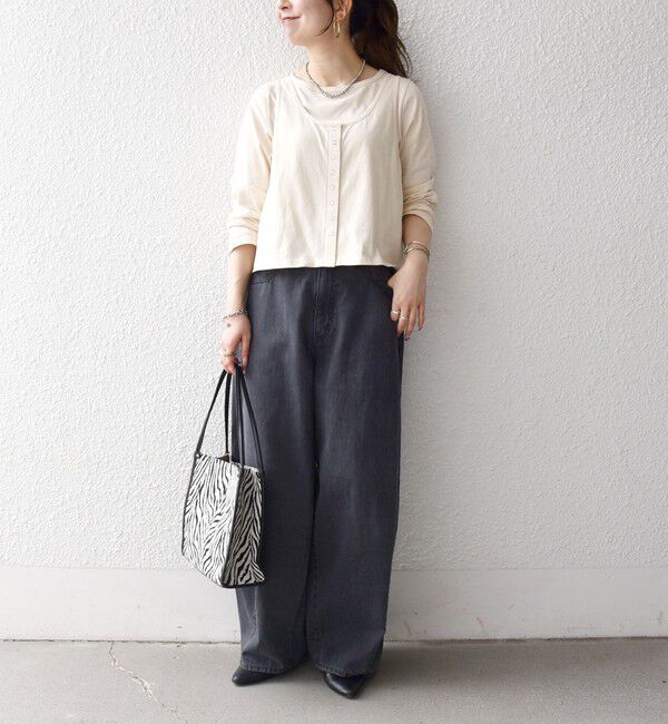 SHIPS any「SHIPS any:〈洗濯機可能〉バレル デニム パンツ［SHIPS any DENIM］」|デニム|