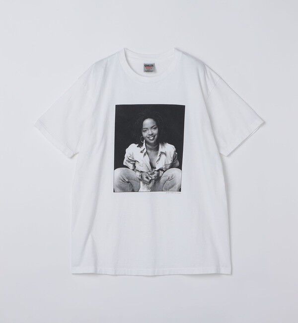 SHIPS「SHIPS: Lauryn Hill 90s フォト Tシャツ」|Tシャツ・カットソー|ライトホワイト