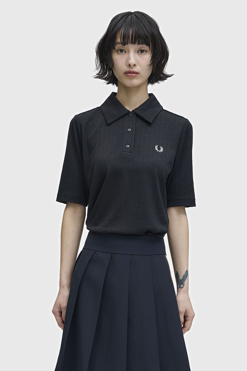 FRED PERRY 「Sheer Rib Polo Shirt／シアーリブポロシャツ」|ポロシャツ|