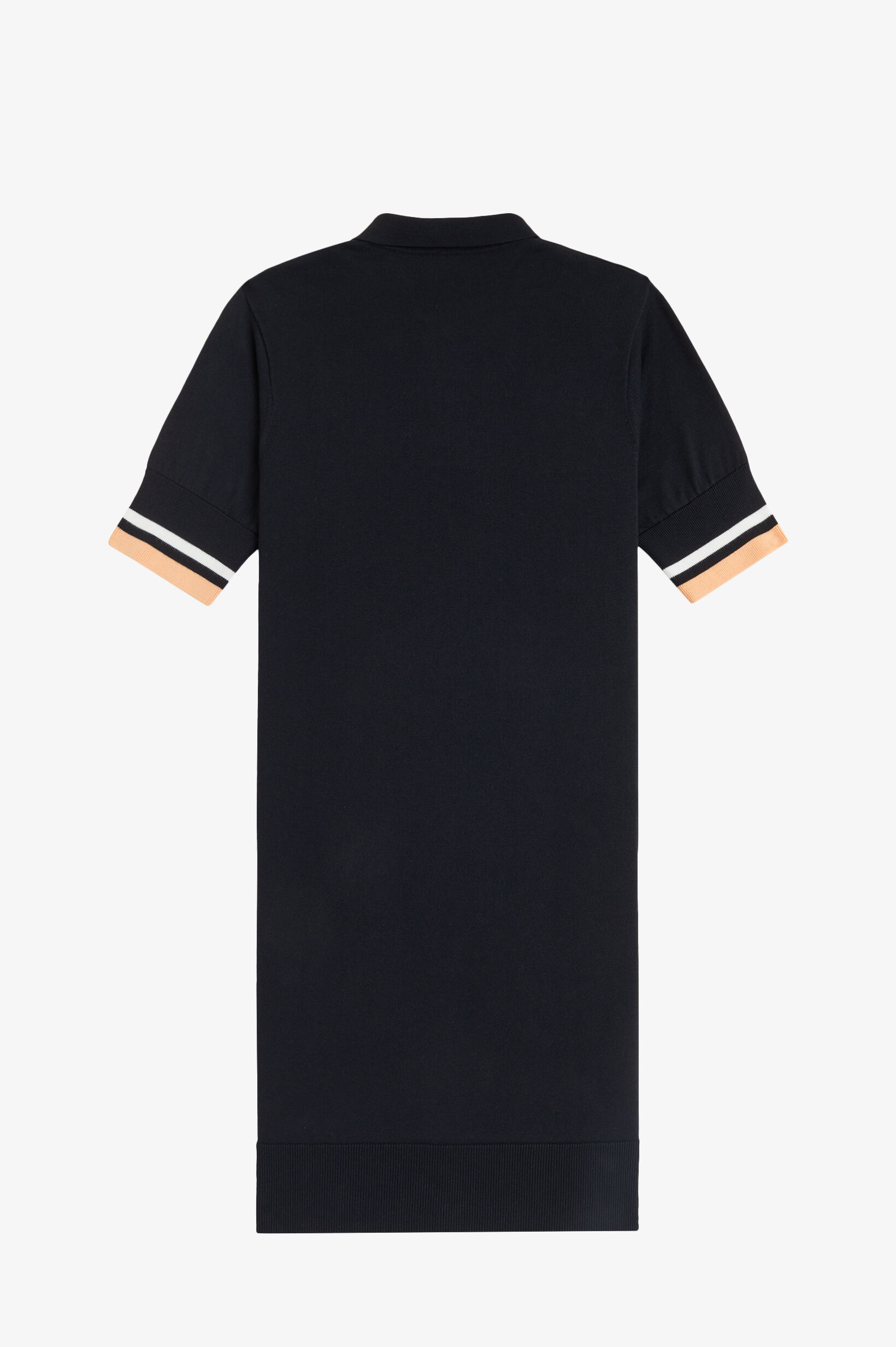 FRED PERRY 「Bold Tipped Knitted Shirt Dress／ボールドティップラインニットシャツワンピース」|ワンピース|