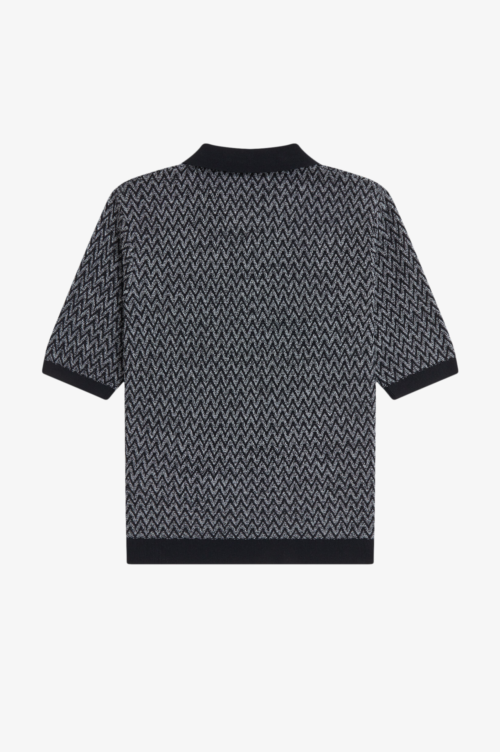 FRED PERRY 「Textured Knitted Shirt／テクスチャ―ニットポロシャツ」|ポロシャツ|