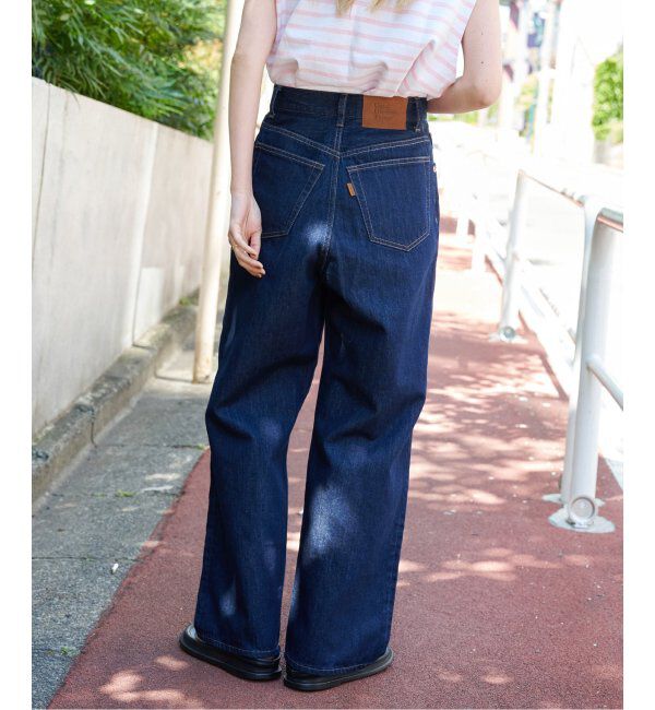 OUTDOOR PRODUCTS Usual Things「追加3 ULTライトデニムハイライズルーズ5PKT」|デニム|