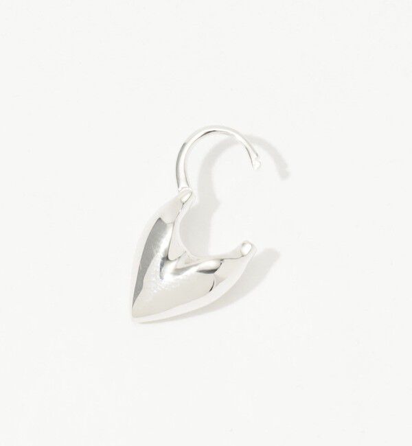 TOMORROWLAND GOODS「Otiumberg. Roscida Heart Hoops シルバー ピアス」|ピアス|