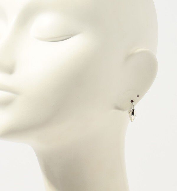 TOMORROWLAND GOODS「Otiumberg. Roscida Heart Hoops シルバー ピアス」|ピアス|