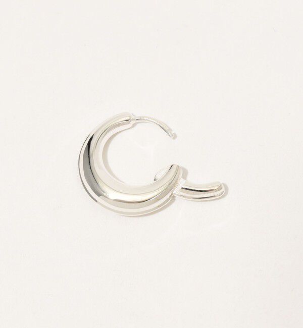 TOMORROWLAND GOODS「LIE STUDIO The Bonnie シルバー ピアス」|ピアス|
