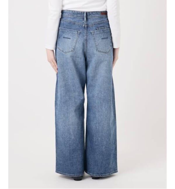 IENA「《追加》YANUK/ヤヌーク 別注 MARY Baggy straight デニムパンツ」|デニム|