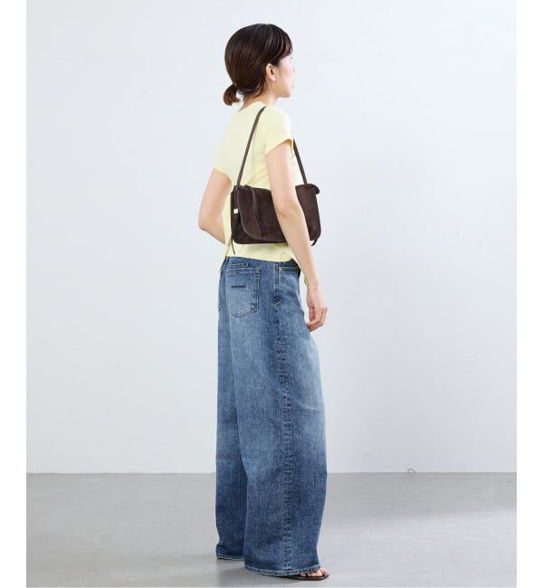 IENA「《追加》YANUK/ヤヌーク 別注 MARY Baggy straight デニムパンツ」|デニム|