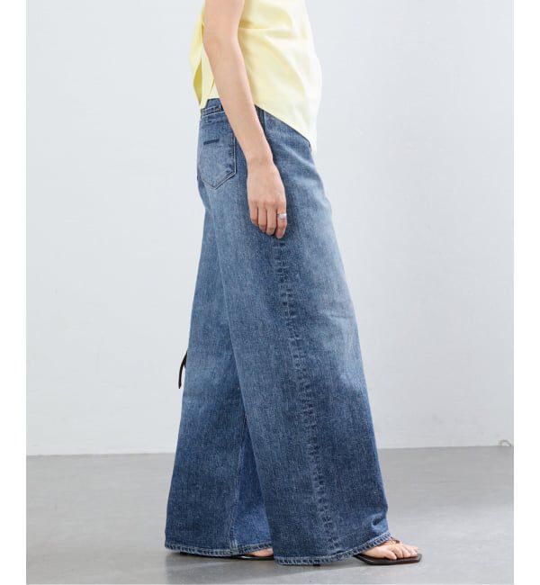IENA「《追加》YANUK/ヤヌーク 別注 MARY Baggy straight デニムパンツ」|デニム|