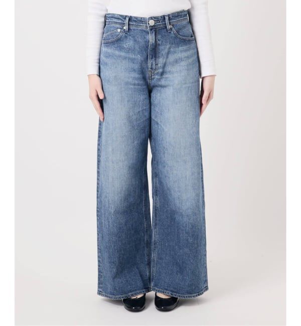 IENA「《追加》YANUK/ヤヌーク 別注 MARY Baggy straight デニムパンツ」|デニム|