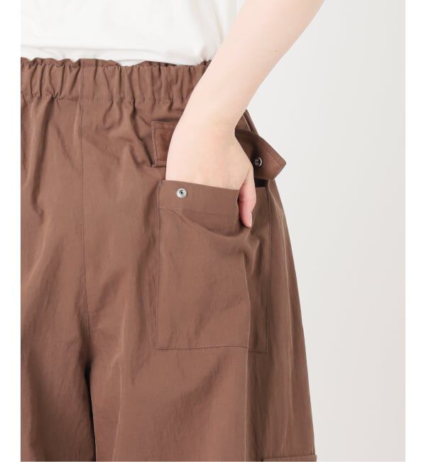 SLOBE IENA「《追加予約》CNドレープポプリンカーゴパンツ」|カーゴ|