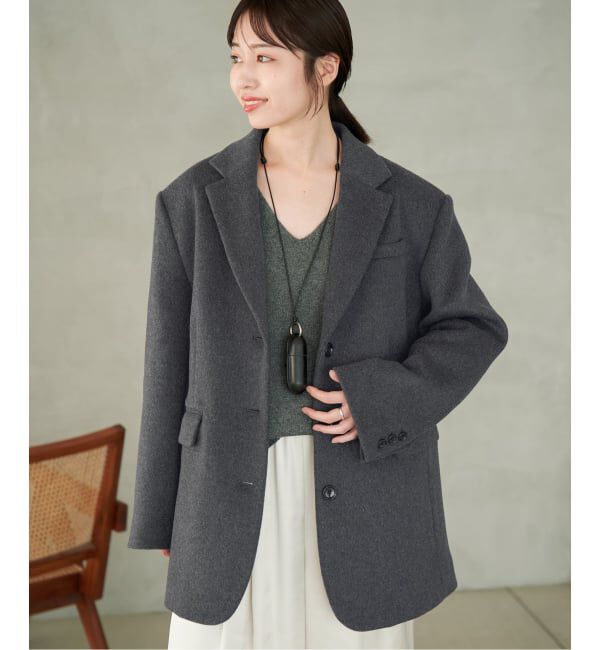 SLOBE IENA「《予約》ダブルビーバージャコット」|その他|
