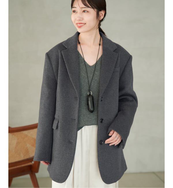 SLOBE IENA「《予約》ダブルビーバージャコット」|その他|