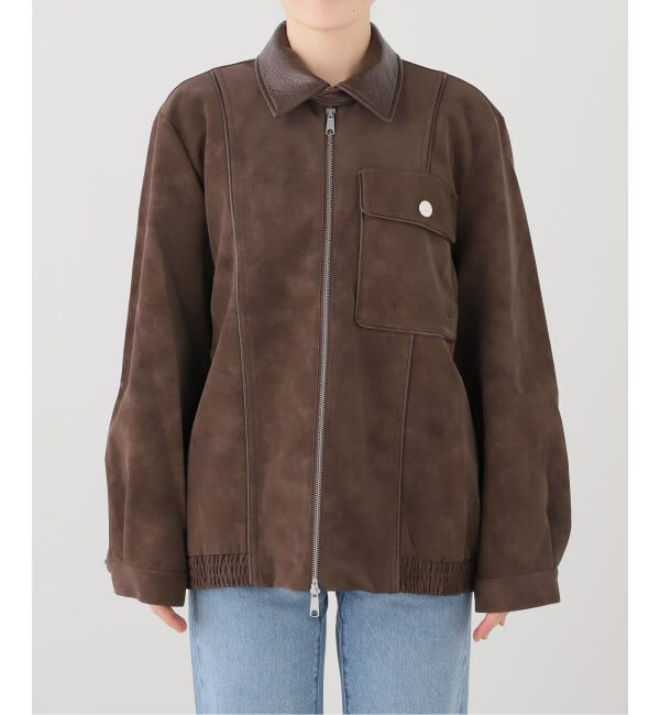 IENA LA BOUCLE「BAUM UND PFERDGARTEN  BELINE フェイクレザージャケット 24923」|その他|