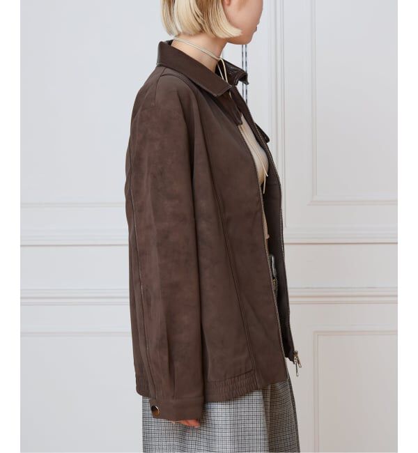 IENA LA BOUCLE「BAUM UND PFERDGARTEN  BELINE フェイクレザージャケット 24923」|その他|