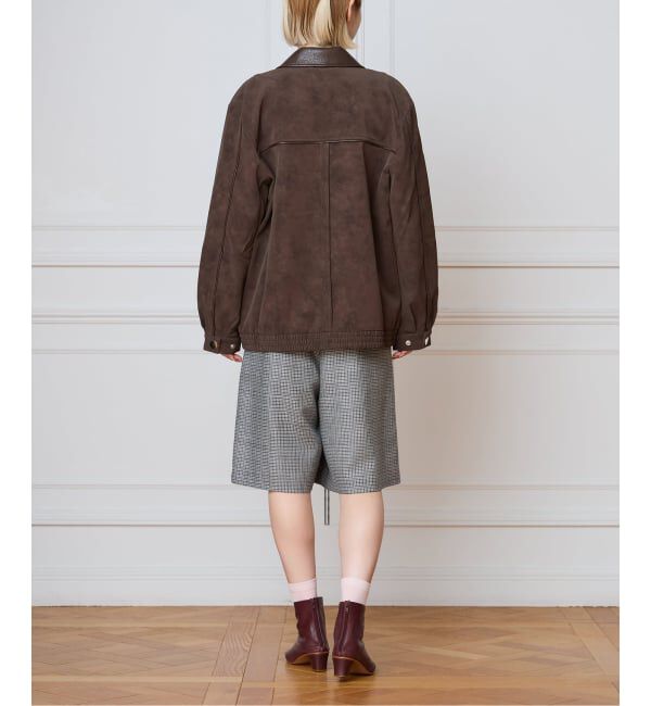 IENA LA BOUCLE「BAUM UND PFERDGARTEN  BELINE フェイクレザージャケット 24923」|その他|