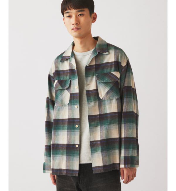 JOURNAL STANDARD relume「《予約》PENDLETON / ペンドルトン 別注 コットン シャギー オープンカラーシャツ」|シャツ・ブラウス|