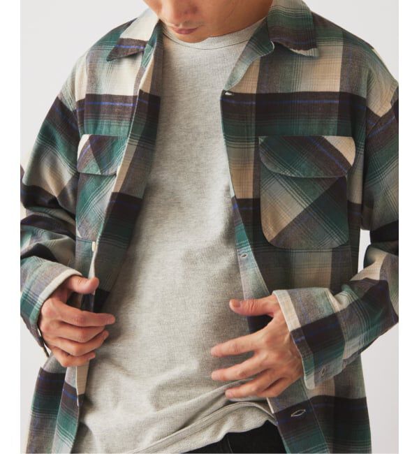 JOURNAL STANDARD relume「《予約》PENDLETON / ペンドルトン 別注 コットン シャギー オープンカラーシャツ」|シャツ・ブラウス|