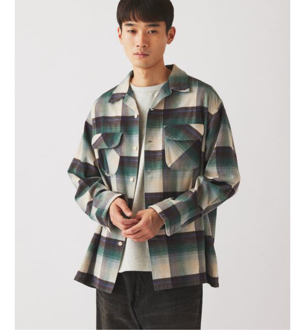 JOURNAL STANDARD relume「《予約》PENDLETON / ペンドルトン 別注 コットン シャギー オープンカラーシャツ」|シャツ・ブラウス|