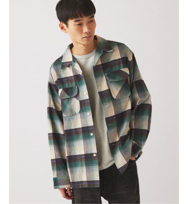 JOURNAL STANDARD relume「《予約》PENDLETON / ペンドルトン 別注 コットン シャギー オープンカラーシャツ」|シャツ・ブラウス|