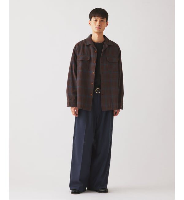 JOURNAL STANDARD relume「《予約》PENDLETON / ペンドルトン 別注 コットン シャギー オープンカラーシャツ」|シャツ・ブラウス|