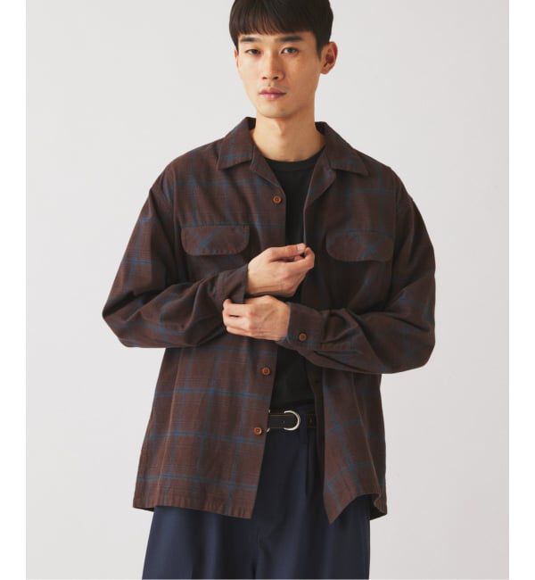 JOURNAL STANDARD relume「《予約》PENDLETON / ペンドルトン 別注 コットン シャギー オープンカラーシャツ」|シャツ・ブラウス|