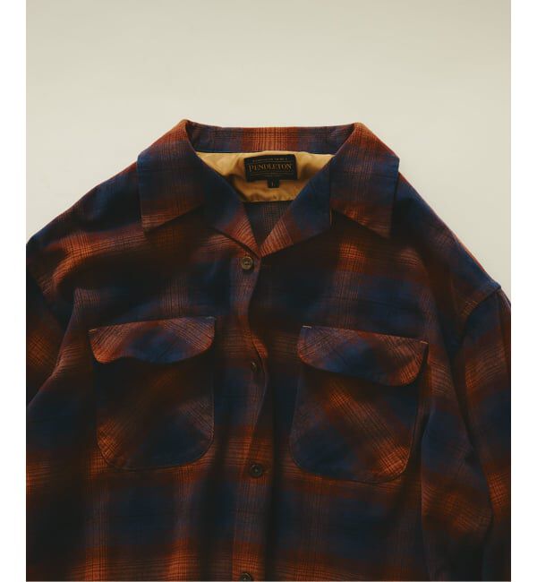 JOURNAL STANDARD relume「《予約》PENDLETON / ペンドルトン 別注 コットン シャギー オープンカラーシャツ」|シャツ・ブラウス|