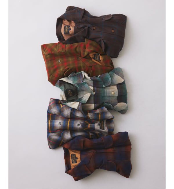 JOURNAL STANDARD relume「《予約》PENDLETON / ペンドルトン 別注 コットン シャギー オープンカラーシャツ」|シャツ・ブラウス|