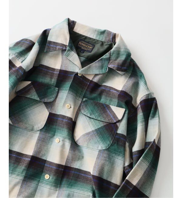 JOURNAL STANDARD relume「《予約》PENDLETON / ペンドルトン 別注 コットン シャギー オープンカラーシャツ」|シャツ・ブラウス|