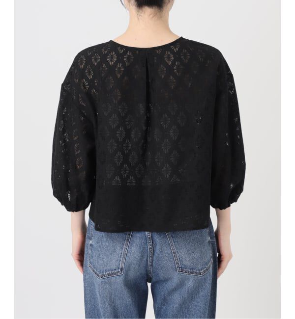 Spick and Span「《WEB限定 / 追加》レースボレロブラウス」|シャツ・ブラウス|
