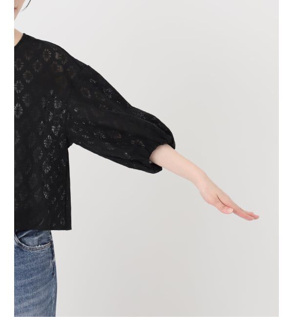 Spick and Span「《WEB限定 / 追加》レースボレロブラウス」|シャツ・ブラウス|
