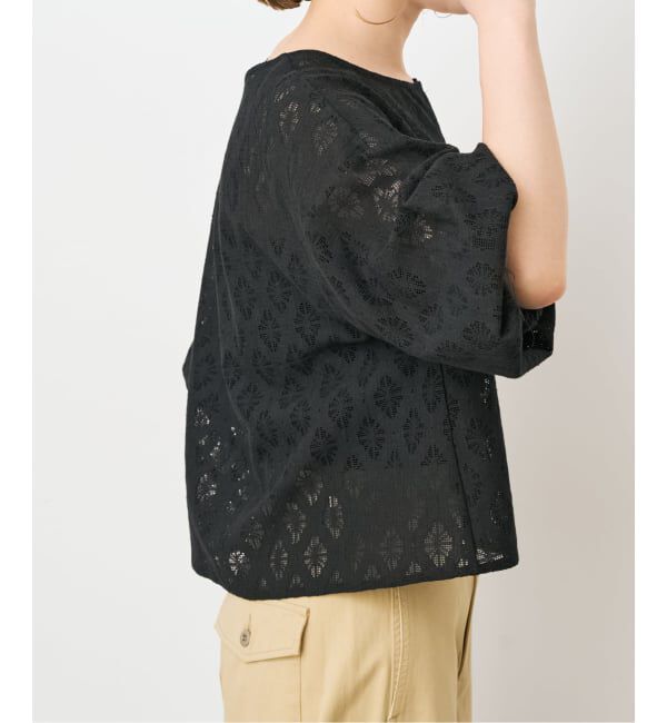 Spick and Span「《WEB限定 / 追加》レースボレロブラウス」|シャツ・ブラウス|