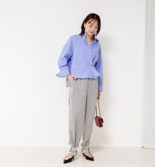 NOLLEY'S「ウォッシャブルMY STANDARDショートシャツ」|シャツ・ブラウス|