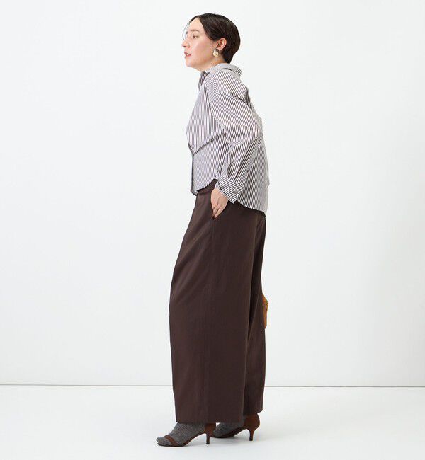 NOLLEY'S「ウォッシャブルMY STANDARDショートシャツ」|シャツ・ブラウス|