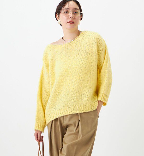 NOLLEY'S「【WEB限定】【Tricots Jean Marc】SESAMY」|ニット・セーター|イエロー